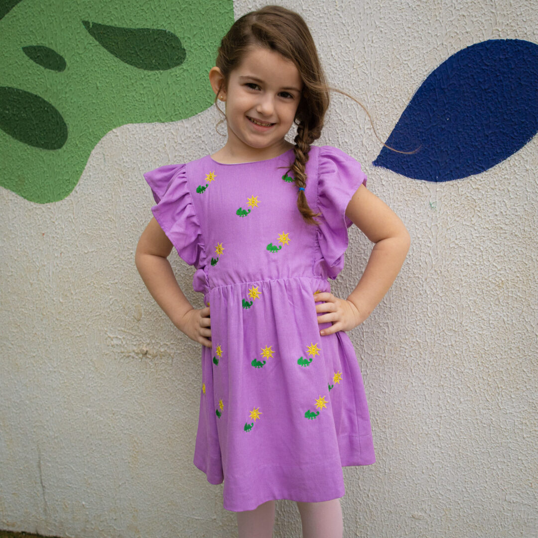 VESTIDO CAMALEÃO