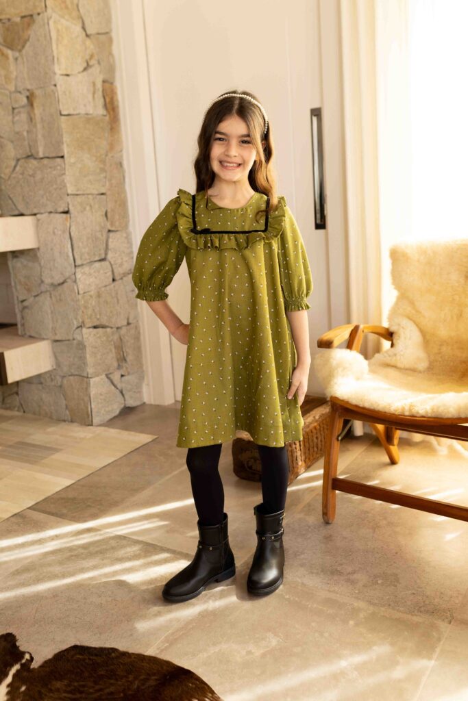 Vestido Flossy Verde Floral