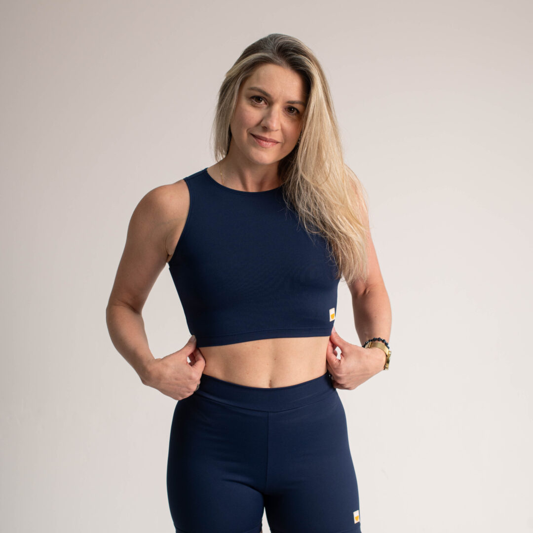 SHORT GYM MARINHO COLLAB AMIS