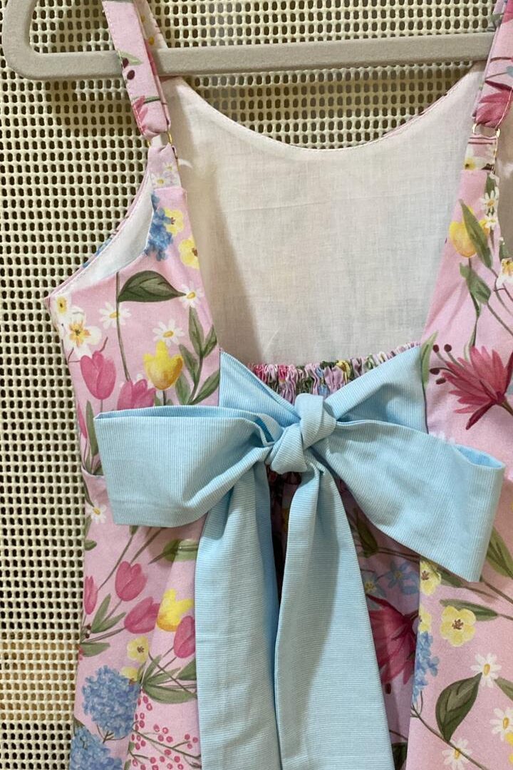 VESTIDO MARGARIDA JARDIM- COLEÇÃO JARDIM