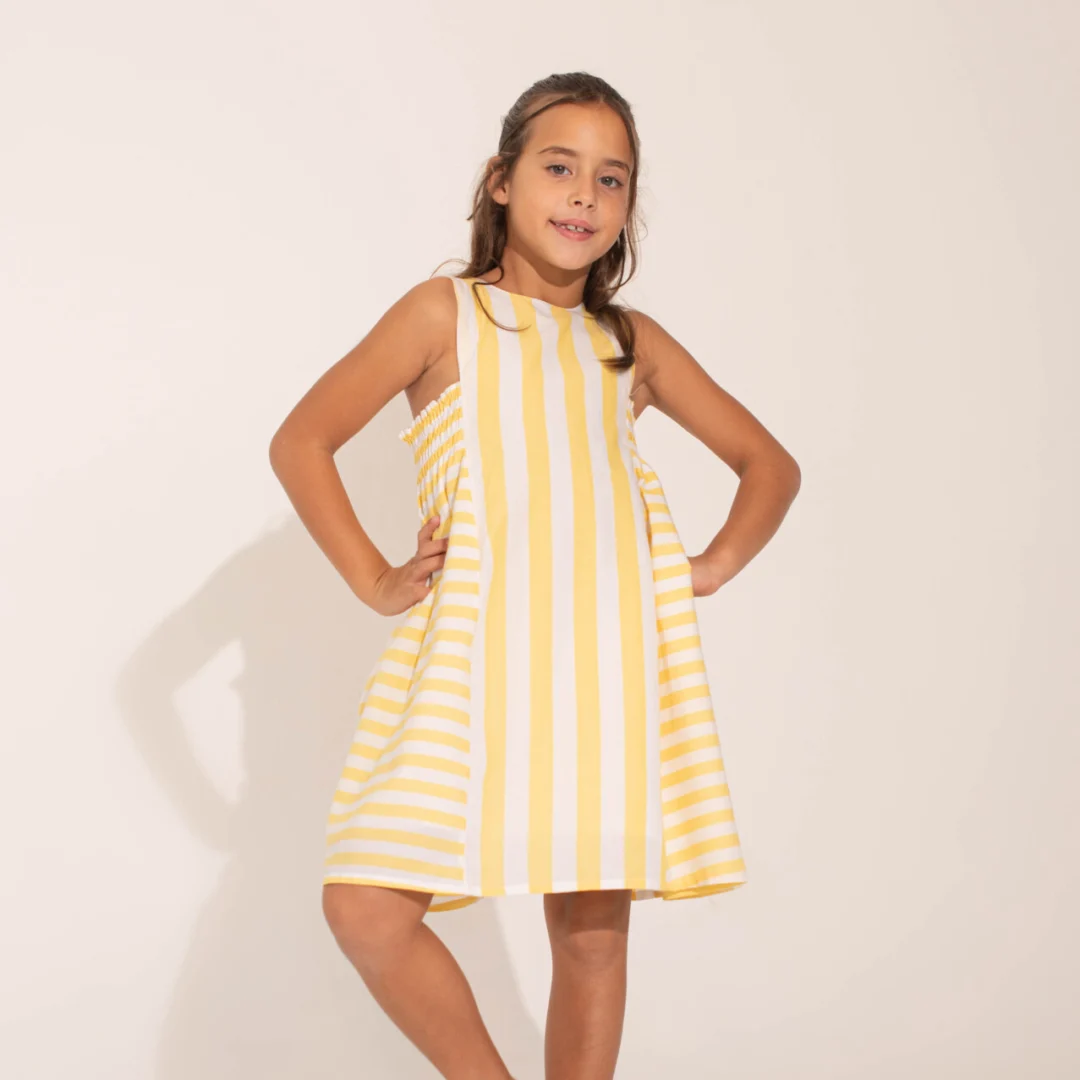 VESTIDO PÁSCOA AMARELO