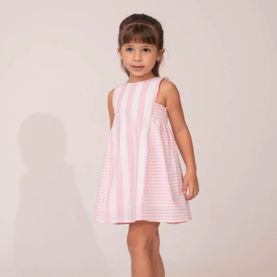 VESTIDO PÁSCOA  ROSA