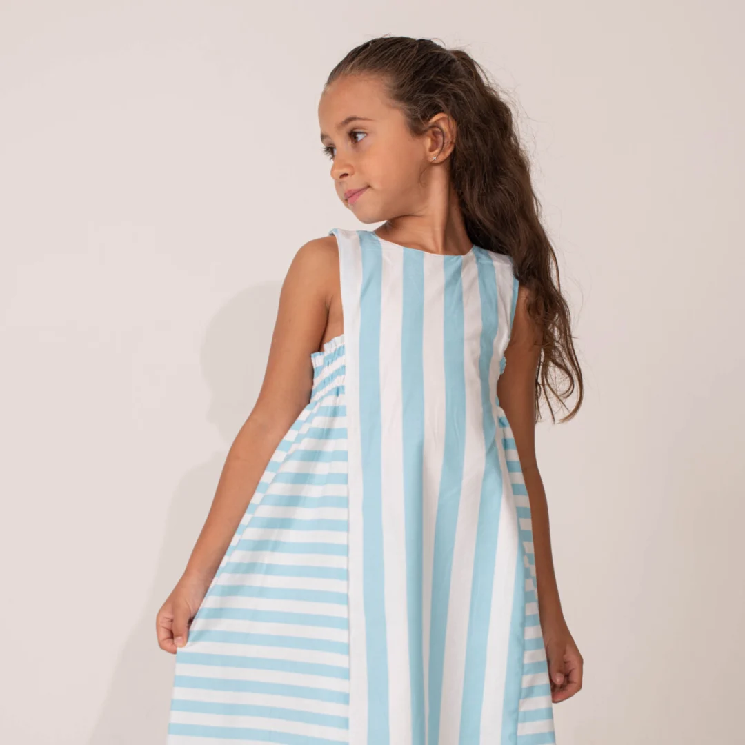 VESTIDO PÁSCOA AZUL