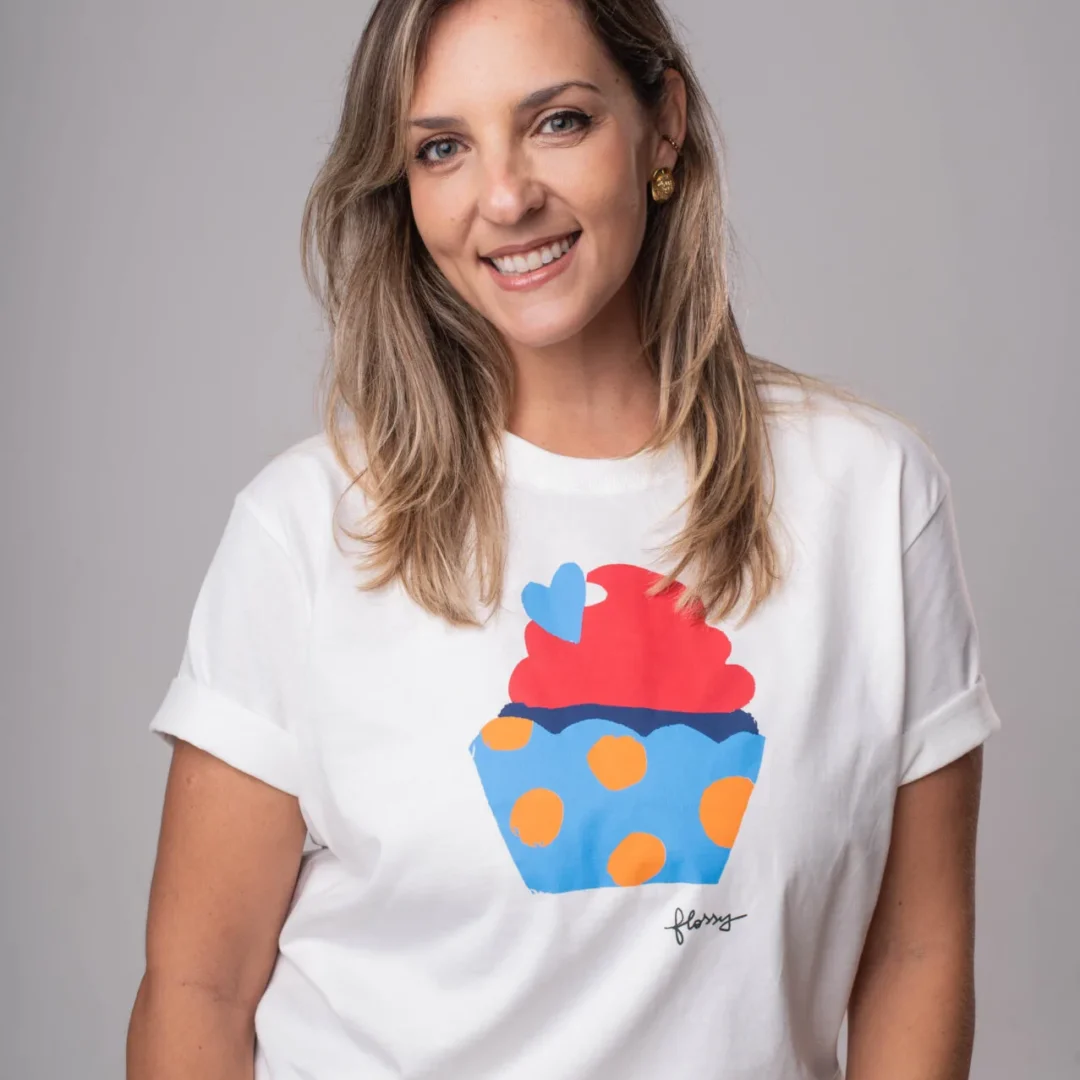 T-SHIRT CUPCAKE ADULTO - COLEÇÃO PATISSERIE