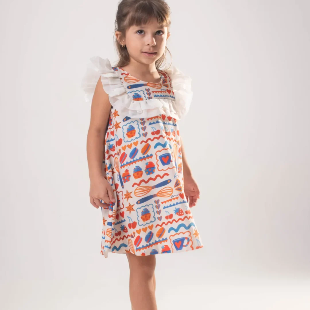 VESTIDO FLOSSY PATISSERIE - COLEÇÃO PATISSERIE